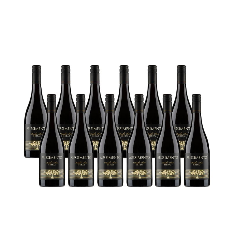 Aussimento Riverland Double Pass Shiraz 2021 - Dozen