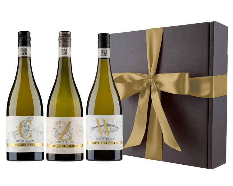 Sidney Wilcox White Wine Gift Box